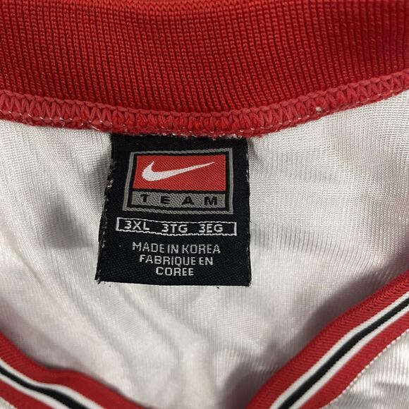 Georgia Bulldogs Jersey Mens 3XL White Red NCAA Football Mesh Number 14 Nike - Picture 6 of 7